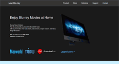 Desktop Screenshot of mac-blurayplayer.com