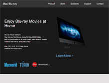 Tablet Screenshot of mac-blurayplayer.com